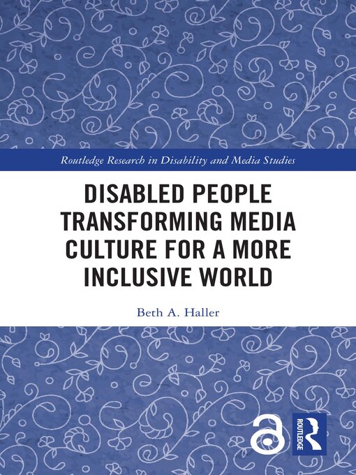 غلاف Disabled People Transforming Media Culture for a More Inclusive World